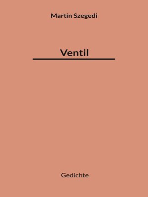 cover image of Ventil